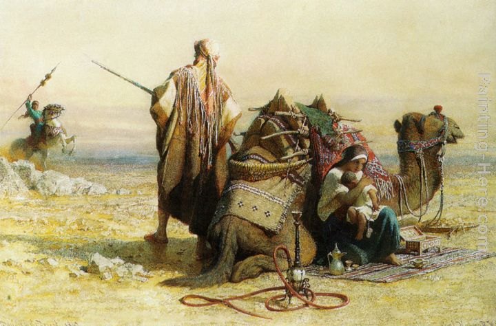 Carl Haag Danger in the Desert